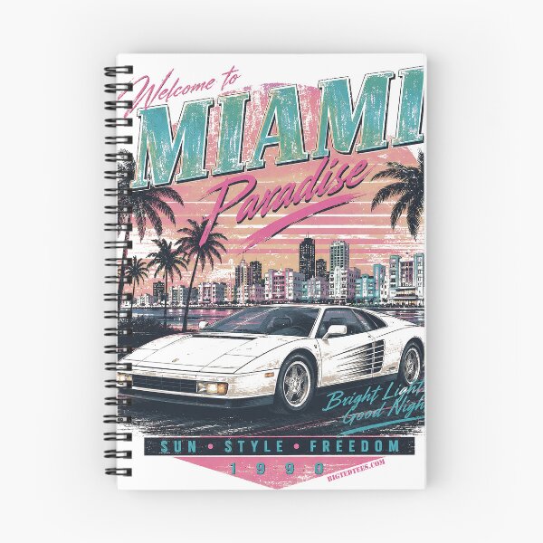 Item preview, Miami Vice Inspired 1990's Paradise designed and sold by bigtedtees.