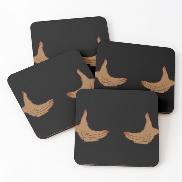 Item preview, Two Black Female Hands Holding Chest  designed and sold by CamilasPrints.