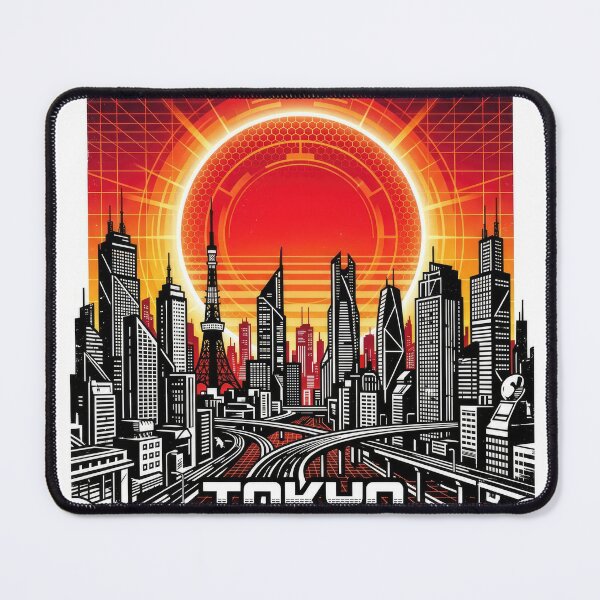 Item preview, Neo-Futuristic Tokyo Cityscape Retro Vector designed and sold by Rahat3344.