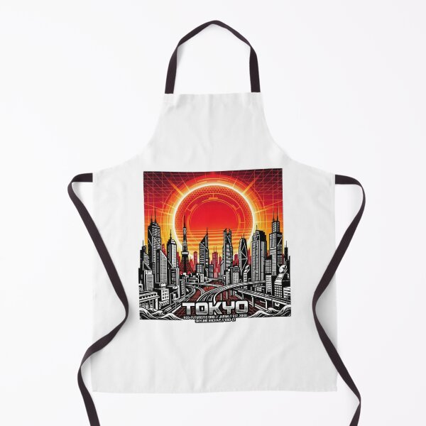 Item preview, Neo-Futuristic Tokyo Cityscape Retro Vector designed and sold by Rahat3344.