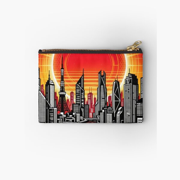 Item preview, Neo-Futuristic Tokyo Cityscape Retro Vector designed and sold by Rahat3344.