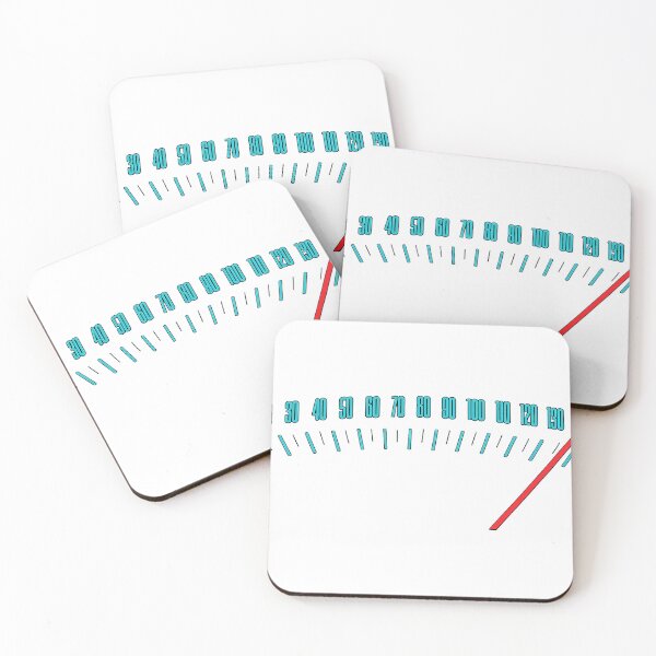 Item preview, 140 MPH Speedometer | Full Speed Ahead | Retro Performance Gauge Graphic designed and sold by NefariousNerds.