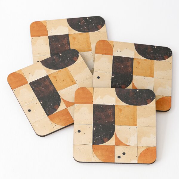 Item preview, Boho Earthtones, Neutral, And Sand Hues Geometric Abstract designed and sold by DEC02.