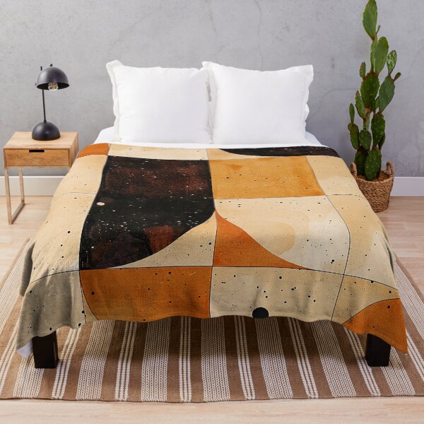 Item preview, Boho Earthtones, Neutral, And Sand Hues Geometric Abstract designed and sold by DEC02.