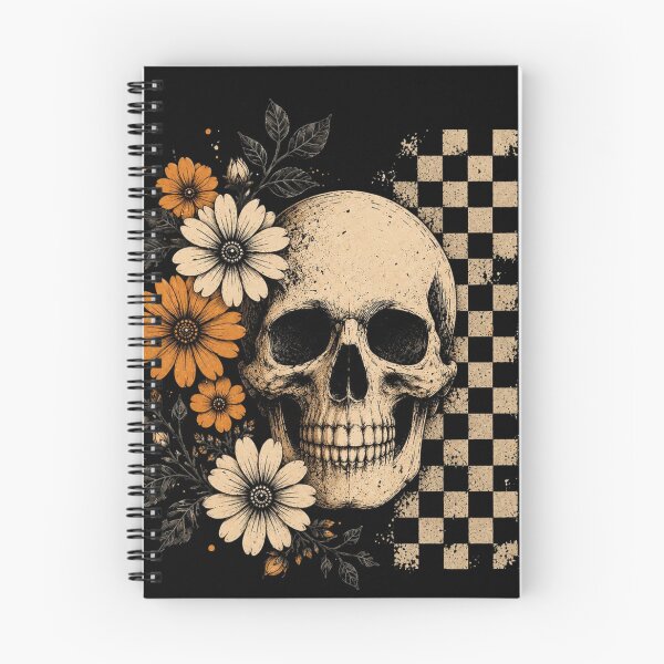 Item preview, Boho Skull Graphic, Vintage Grunge, Retro Boho Summerween, Cute Spooky Halloween, Spooky Summer  designed and sold by Sprinkle12345.