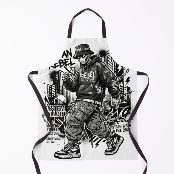 Item preview, Urban Rebel Streetwear Character Vector Illustration designed and sold by Rahat3344.
