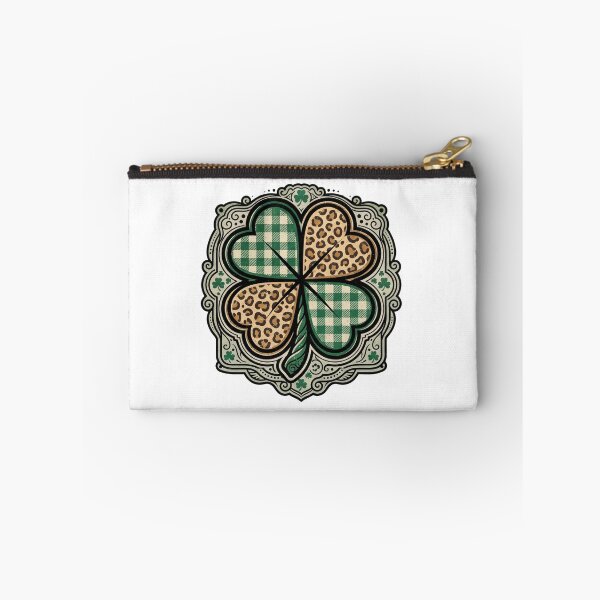 Item preview, funny St Patricks Day shamrock heart lucky design designed and sold by ArtDesignTp.