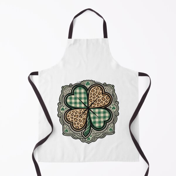 Item preview, funny St Patricks Day shamrock heart lucky design designed and sold by ArtDesignTp.