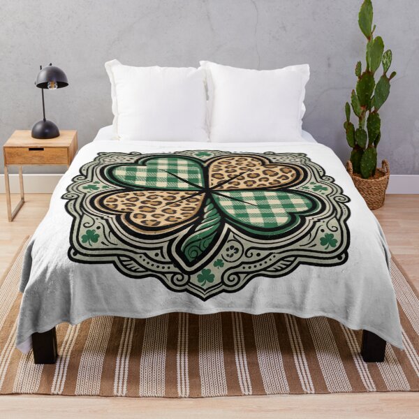 Item preview, funny St Patricks Day shamrock heart lucky design designed and sold by ArtDesignTp.