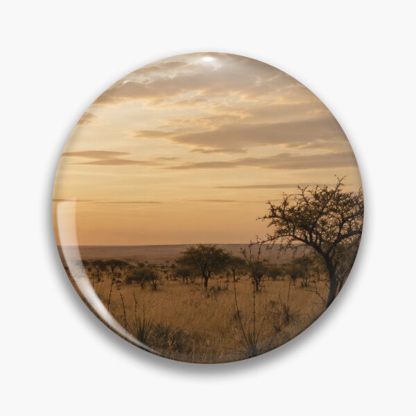 Item preview, Espinilho IV — Winds of the Pampa - Minimalist Tree Silhouette Nature Landscape at Sunset designed and sold by NaileyCreative.