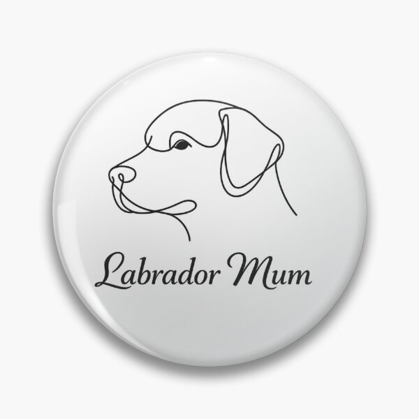 Item preview,  Labrador Mum Minimalist Line Art designed and sold by Tee Visions.