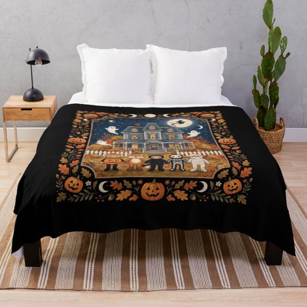 Item preview, 90s Bears Halloween Trick Or Treat Fall Season Boys Girls T-Shirt | Retro Spooky Bear Graphic Gift designed and sold by Trendably.