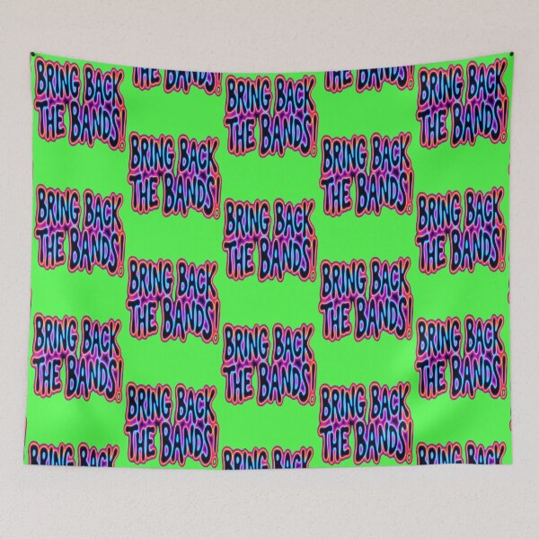 Item preview, Bring Back the Bands! designed and sold by ShindigiddyDog.
