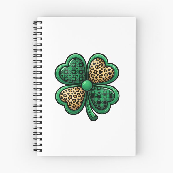 Item preview, lucky irish shamrock heart pattern St Patricks Day designed and sold by ArtDesignTp.