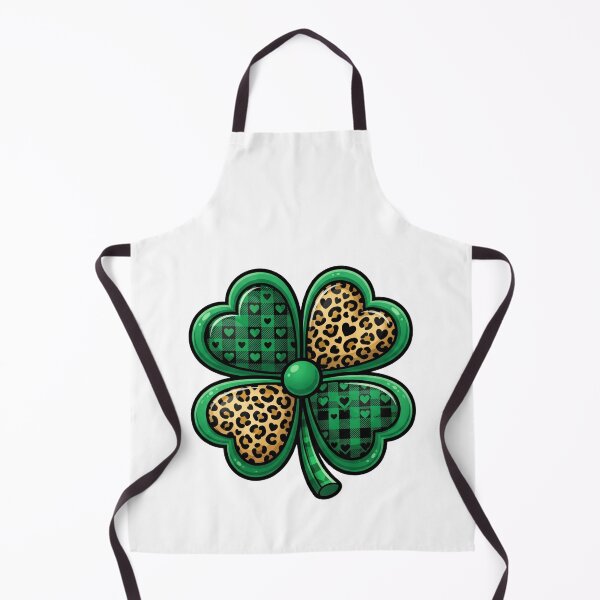 Item preview, lucky irish shamrock heart pattern St Patricks Day designed and sold by ArtDesignTp.
