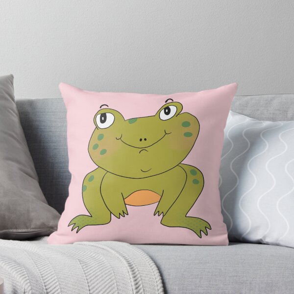 Item preview, Hoppy the Frog designed and sold by yellowflowerhut.