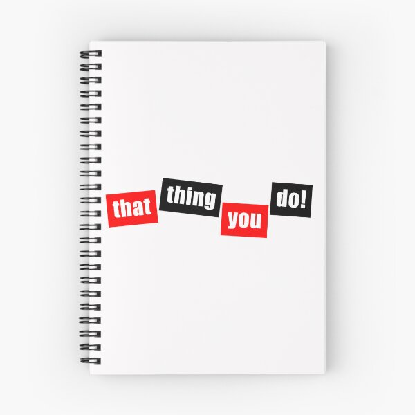Item preview, That Thing You Do Red and Black designed and sold by Normbot2000.