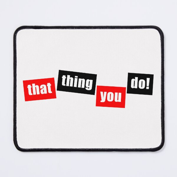 Item preview, That Thing You Do Red and Black designed and sold by Normbot2000.