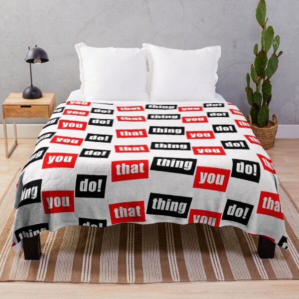 Item preview, That Thing You Do Red and Black designed and sold by Normbot2000.