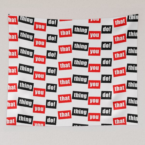 Item preview, That Thing You Do Red and Black designed and sold by Normbot2000.