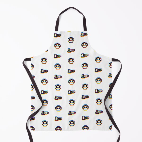 Item preview, 1up Mushroom Glitch Pattern designed and sold by animinimal.