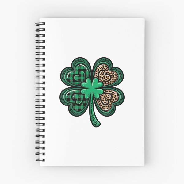 Item preview, St Patricks Day shamrock leopard festive patricks day design designed and sold by ArtDesignTp.