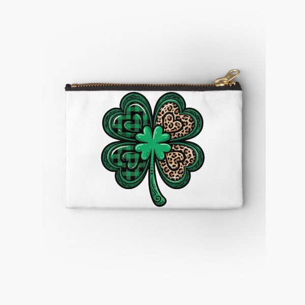 Item preview, St Patricks Day shamrock leopard festive patricks day design designed and sold by ArtDesignTp.