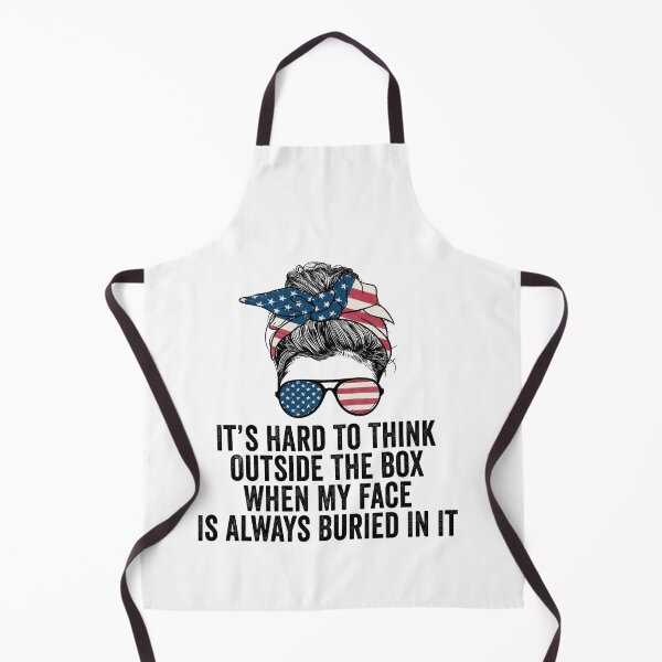 Item preview, It's Hard to Think Outside the Box When My Face Is Always Buried in It designed and sold by 76Valeria.