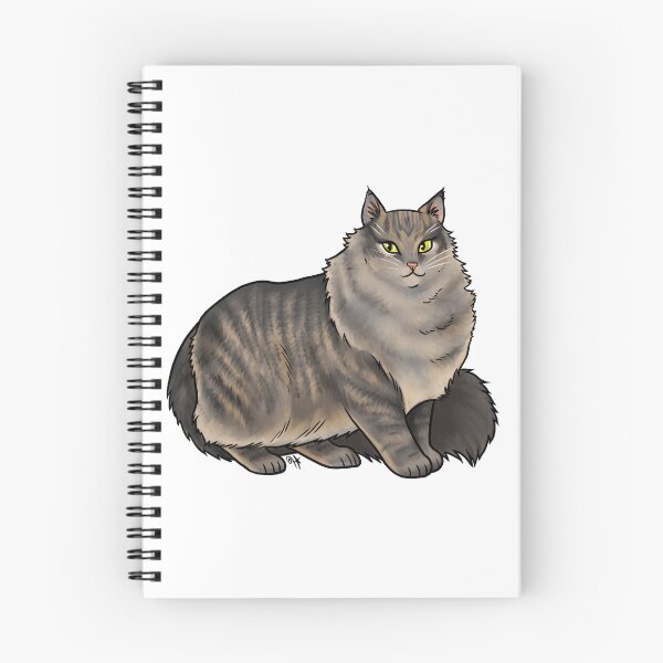 Item preview, Cat - Norwegian Forest Cat - Brown Tabby designed and sold by Jennifer Stolzer.