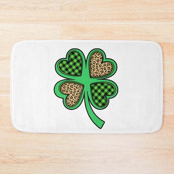 Item preview, plaid shamrock heart irish celebration St Patricks Day designed and sold by ArtDesignTp.