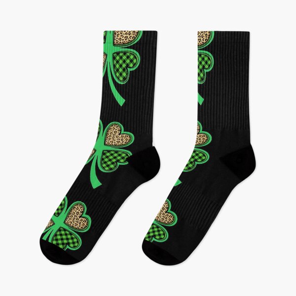 Item preview, plaid shamrock heart irish celebration St Patricks Day designed and sold by ArtDesignTp.