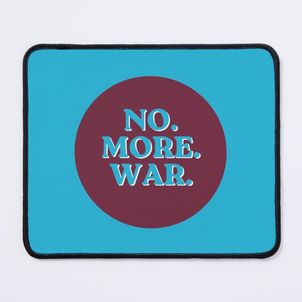 Item preview, No More War Retro Typography Bold Design designed and sold by leftyshirts.