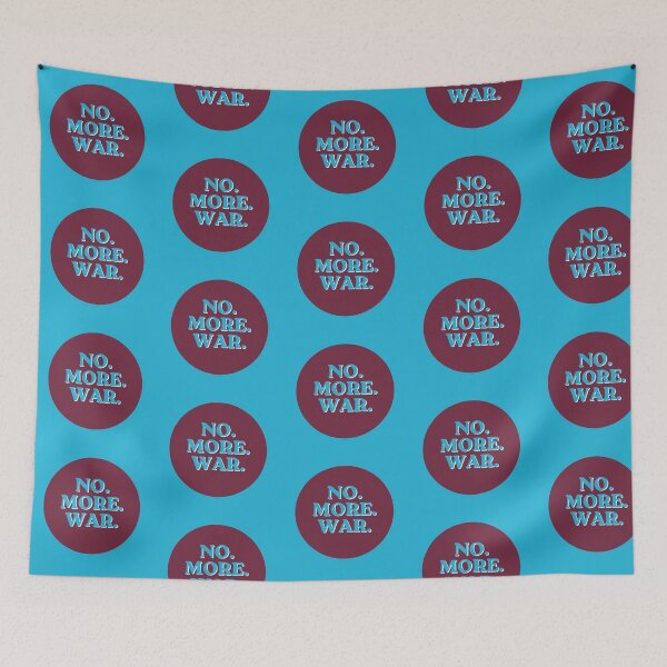 Item preview, No More War Retro Typography Bold Design designed and sold by leftyshirts.