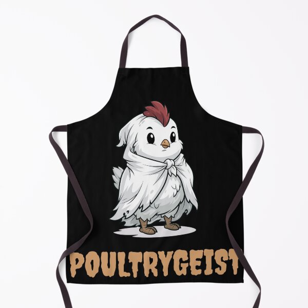 Item preview, Poultrygeist Funny Chicken Ghost Pun Halloween T-Shirt designed and sold by VectorForge.