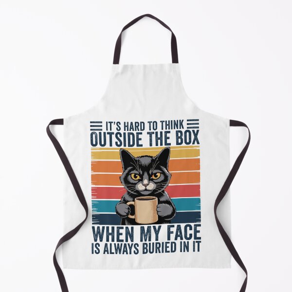 Item preview, It's Hard to Think Outside the Box When My Face Is Always Buried in It designed and sold by 76Valeria.