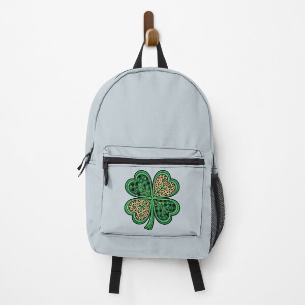 Item preview, funny St Patricks Day lucky shamrock leopard heart designed and sold by ArtDesignTp.