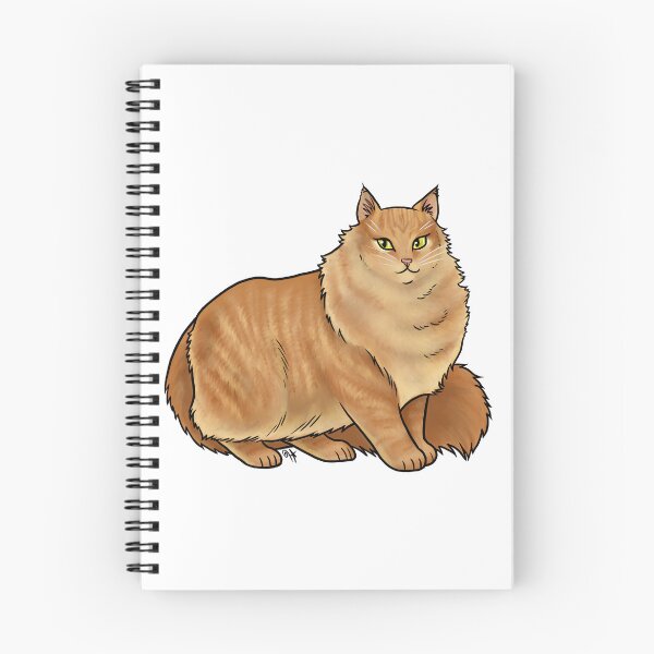 Item preview, Cat - Norwegian Forest Cat - Red designed and sold by Jennifer Stolzer.