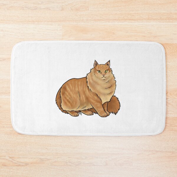 Item preview, Cat - Norwegian Forest Cat - Red designed and sold by Jennifer Stolzer.