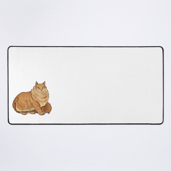 Item preview, Cat - Norwegian Forest Cat - Red designed and sold by Jennifer Stolzer.