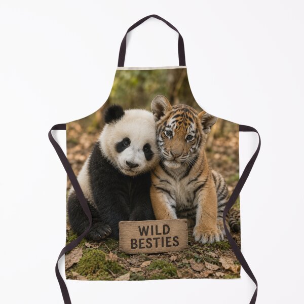 Item preview, Baby Panda Tiger Wild Besties Cute Animal Friends designed and sold by BagFactoryUK.