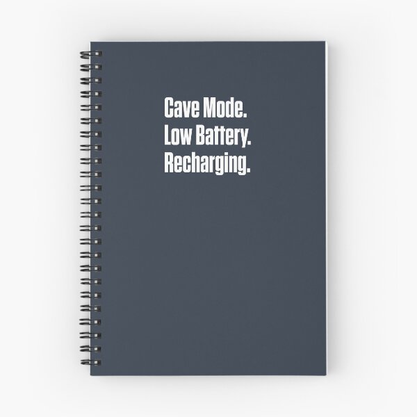 Item preview, Cave Mode Low Battery AuDHD Burnout Tee designed and sold by Notty DOT.