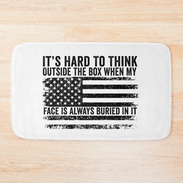 Item preview, It's Hard to Think Outside the Box When My Face Is Always Buried in It designed and sold by 76Valeria.