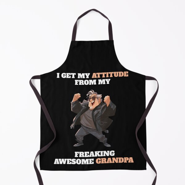 Item preview, I Get My Attitude From My Awesome Grandpa Funny Gift T-Shirt designed and sold by VectorForge.