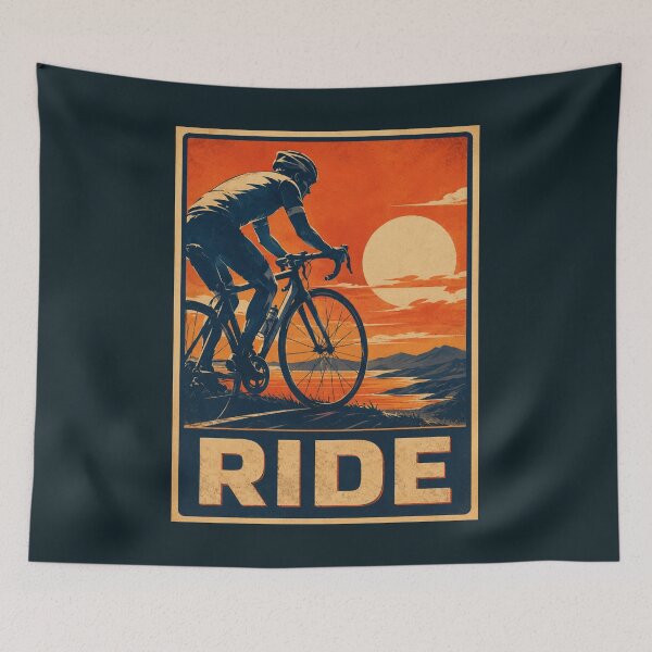 Item preview, Vintage Bike Poster designed and sold by GoodOldVintage.