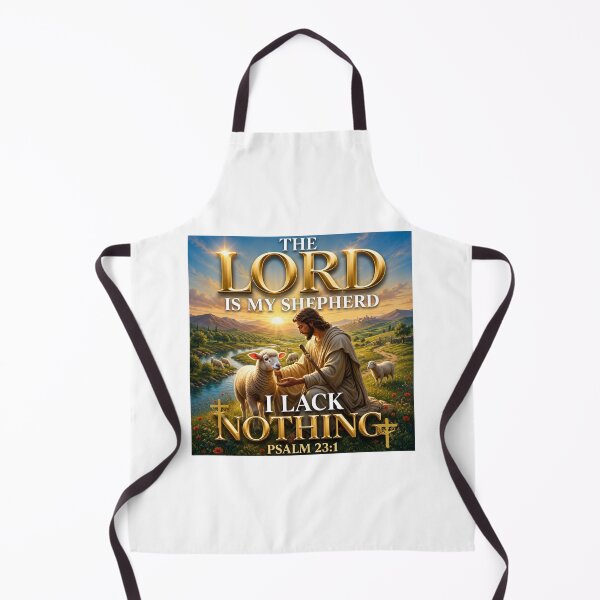 Item preview, Celebrate the peace, comfort, and faithfulness of God's Word with this elegant Psalm 23:1 design. designed and sold by KINGDOM GOLD STUDIO.