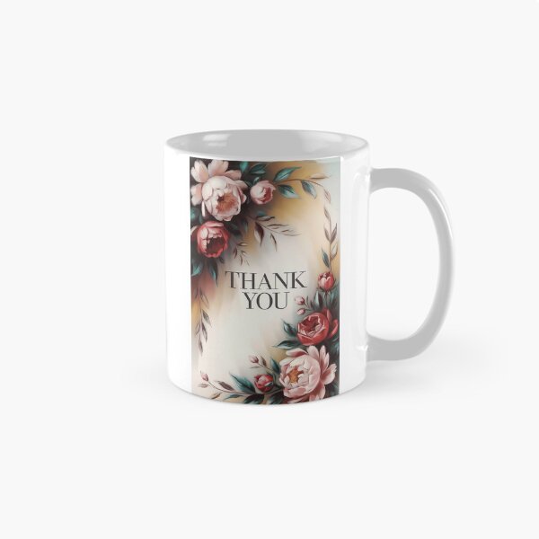 Item preview, Floral Thank You Card — Watercolor Peonies Roses Teal Leaves Elegant Botanical Art designed and sold by SellingWSarah17.