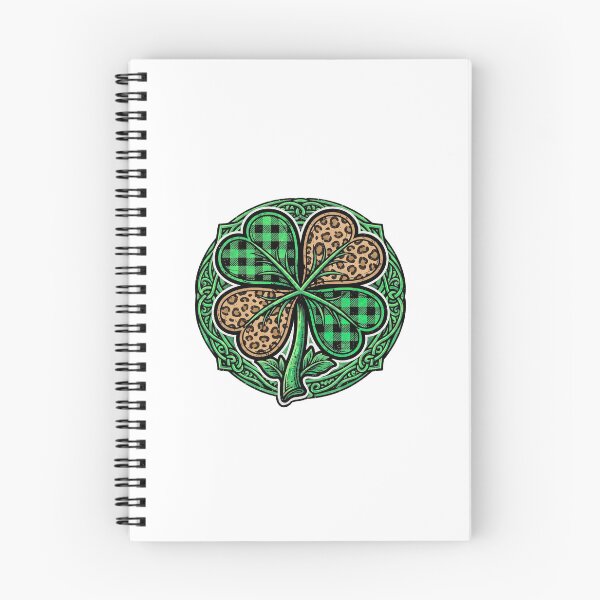 Item preview, leopard shamrock heart st patricks design designed and sold by ArtDesignTp.