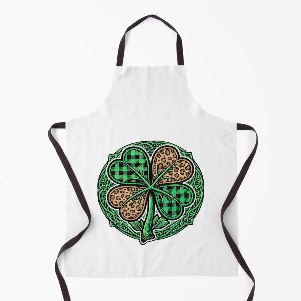 Item preview, leopard shamrock heart st patricks design designed and sold by ArtDesignTp.