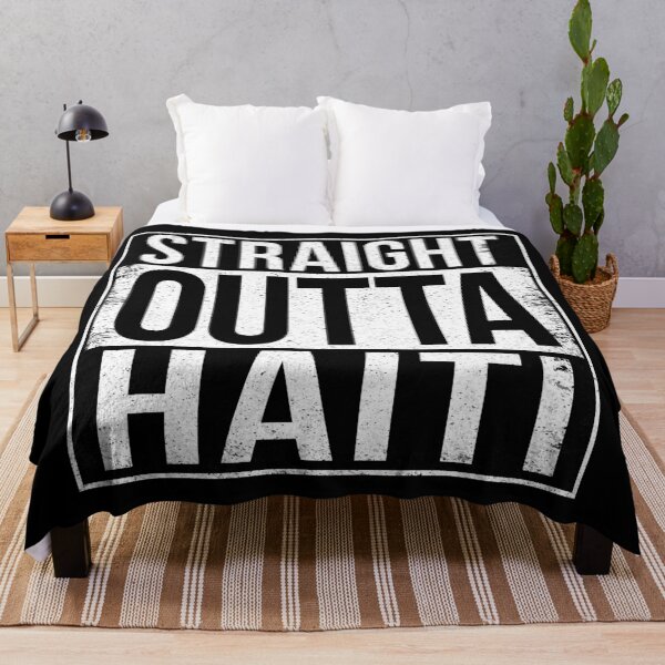 Item preview, STRAIGHT OUTTA HAITI designed and sold by Bruiserstang.
