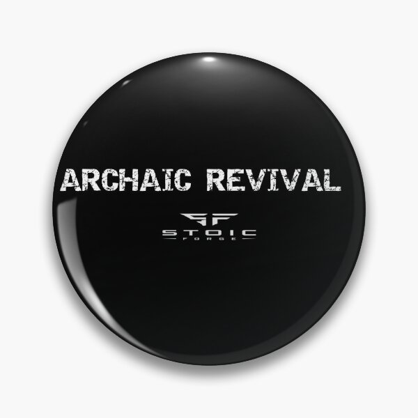 Item preview, Archaic Revival Philosophical Industrial Typography Statement designed and sold by Stoic-Forge.